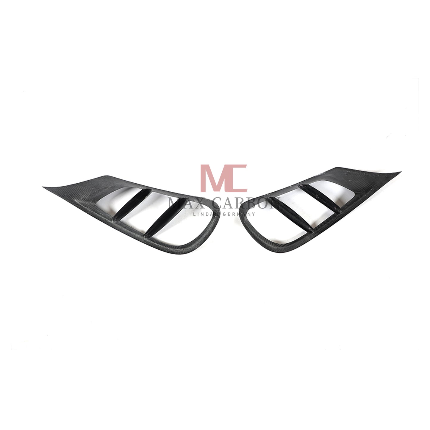 MC Performance für Mercedes Benz E Klasse W212 S212 Carbon Fiber Front Stoßstange Vent Zierleisten