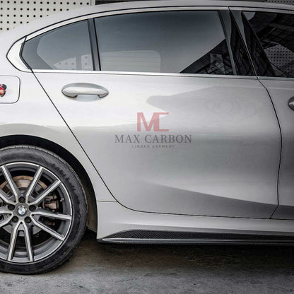 Jupes latérales MC Dry Carbon Prepreg Performance adaptées à BMW G20 G21 avec pack M