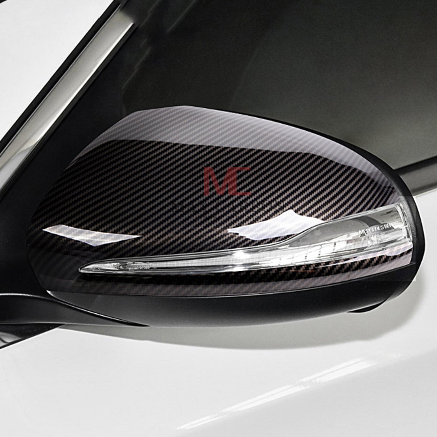 Coques de rétroviseurs MC MAX CARBON Performance Carbone Sec pour Mercedes Classe G W464 GLS GLE 