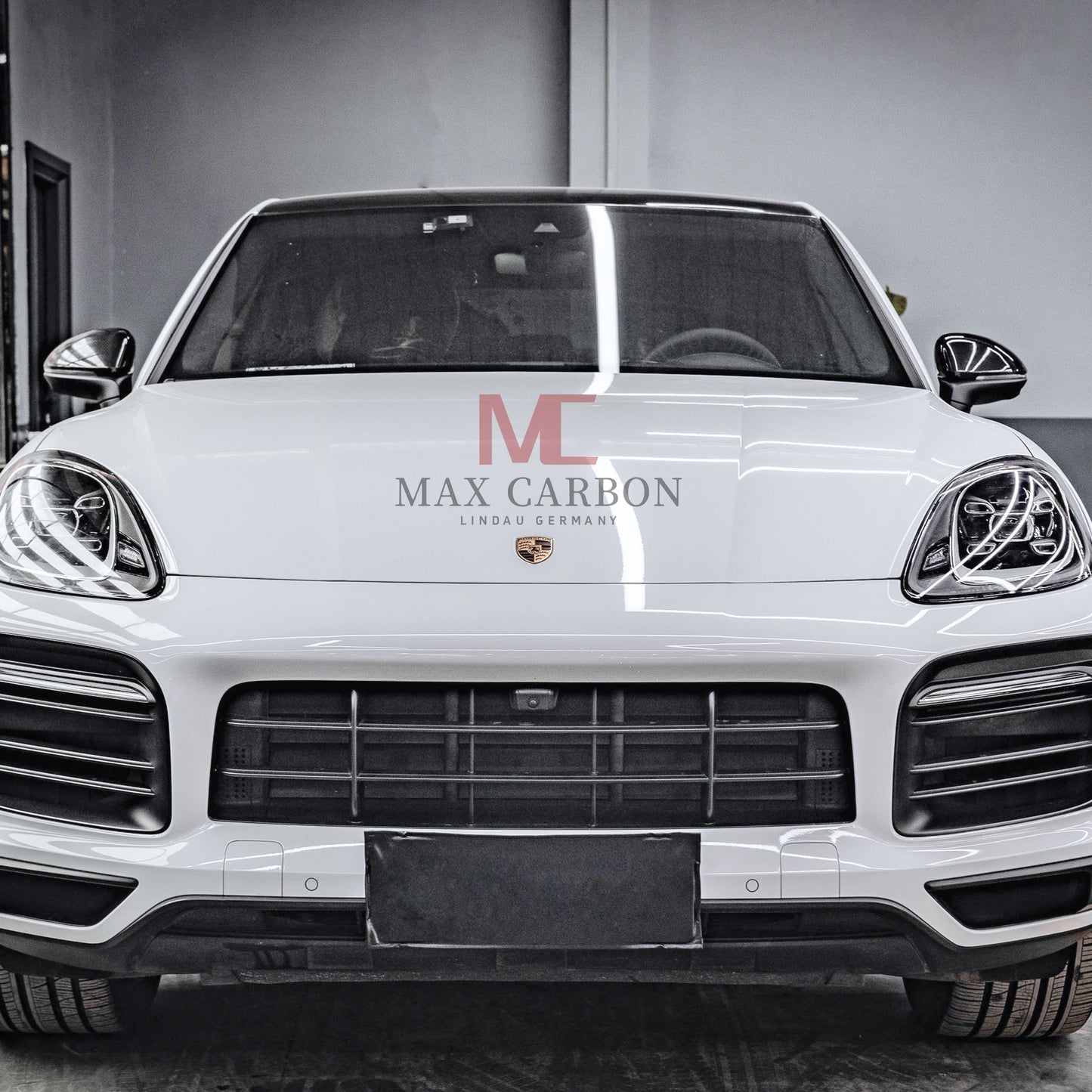 MAX CARBON Ersatz Spiegelkappen für Porsche Cayenne 9YA 9Y0 Cayenne Coupé 9YB S Turbo GTS GT