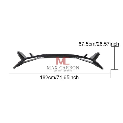 MC MAX CARBON DRY CARBON Performance front lip suitable for Audi R8 4S 