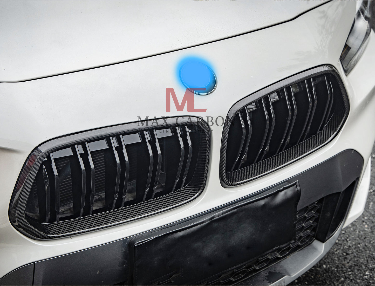 MC MAX CARBON Performance Grille Grill Replacement for BMW X2 F39