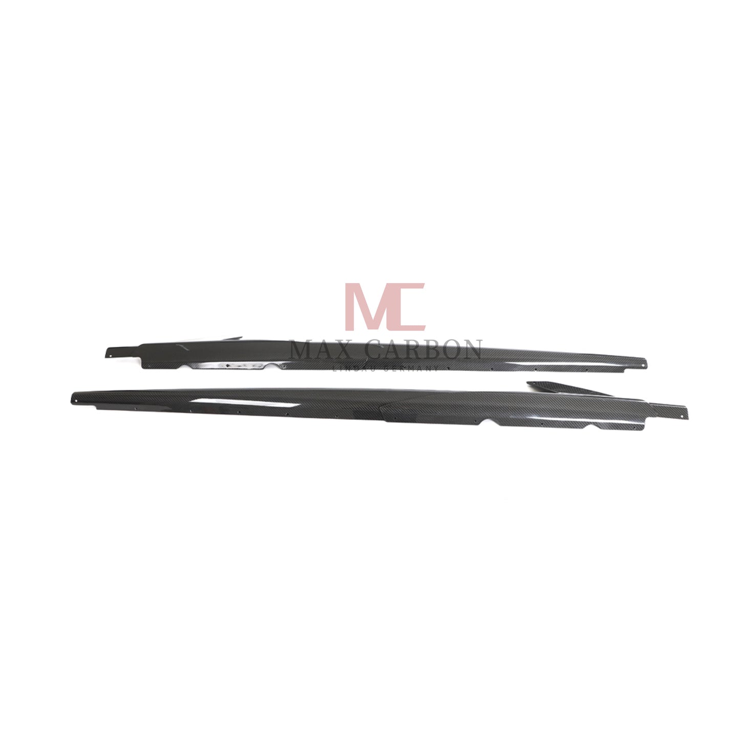 MC MAX CARBON DRY CARBON Performance side skirts flaps suitable for Audi R8 4S 