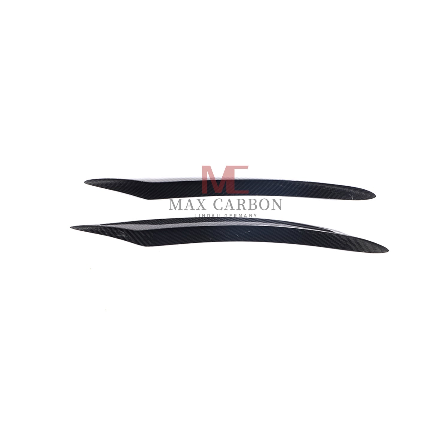 MC MAX CARBON Performance W205 C205 A205 S205 Front Bumper Canards for Mercedes Benz C Class Sport 