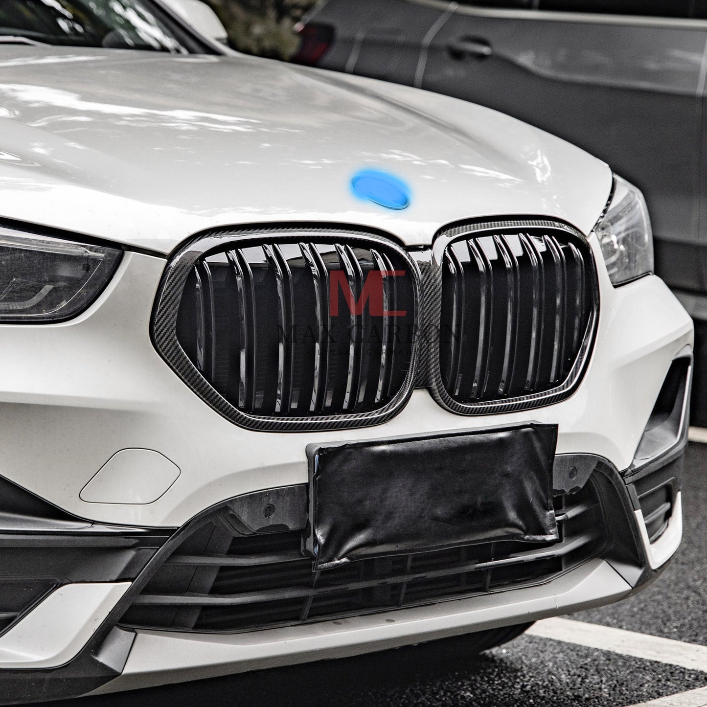 MC MAX CARBON Performance Ziergitter Kühlergrill Grill Ersatz für BMW X1 F48