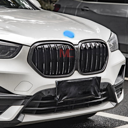 MC MAX CARBON Performance Ziergitter Kühlergrill Grill Ersatz für BMW X1 F48