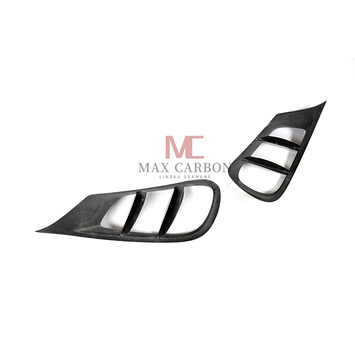 MC Performance für Mercedes Benz E Klasse W212 S212 Carbon Fiber Front Stoßstange Vent Zierleisten