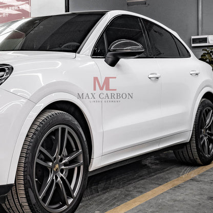 MAX CARBON Ersatz Spiegelkappen für Porsche Cayenne 9YA 9Y0 Cayenne Coupé 9YB S Turbo GTS GT