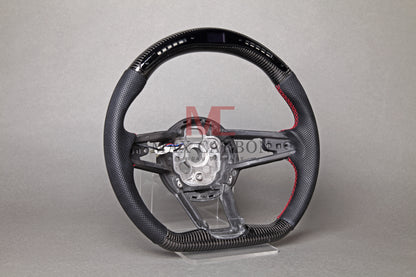 Volant Intelligent MC MAX CARBON Performance Carbone Sec LED Sport pour Audi R8 4S