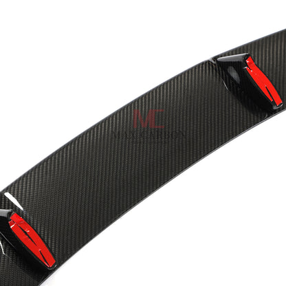 MC MAX CARBON Performance Sport Abrisskante Heck Spoiler Groß für Audi A6 S6 RS6 C8