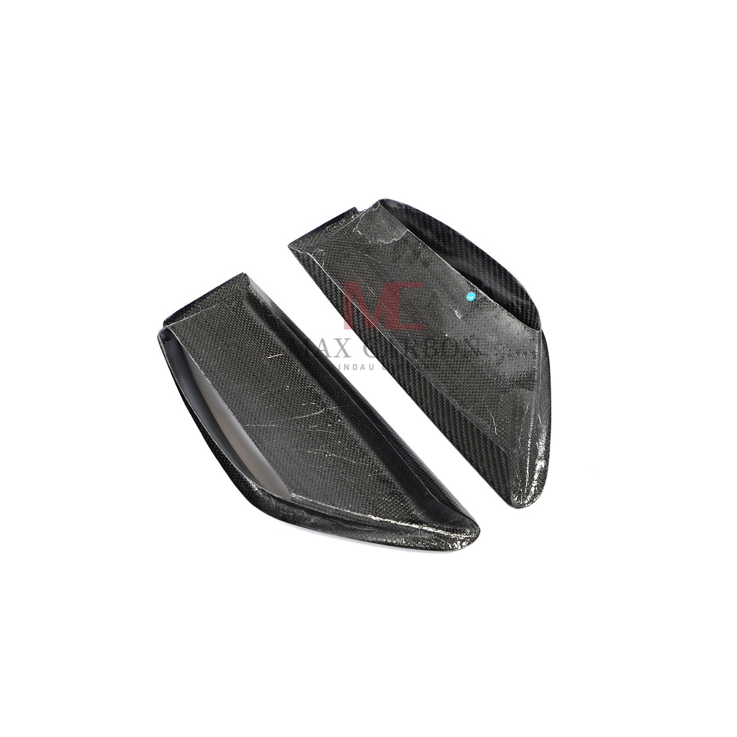 MC MAX CARBON Performance Fiber Front Bumper Scoop Trims für Audi RS6 Avant Wagon