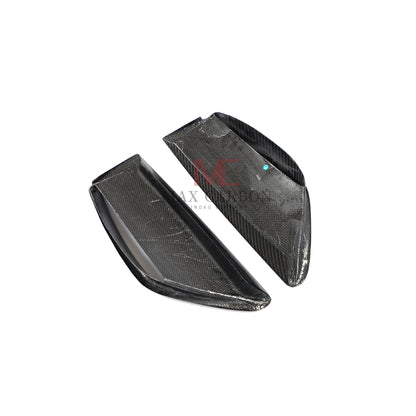 MC MAX CARBON Performance Fiber Front Bumper Scoop Trims für Audi RS6 Avant Wagon