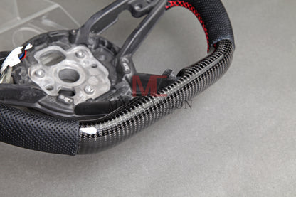 Volant Intelligent MC MAX CARBON Performance Carbone Sec LED Sport pour Audi R8 4S
