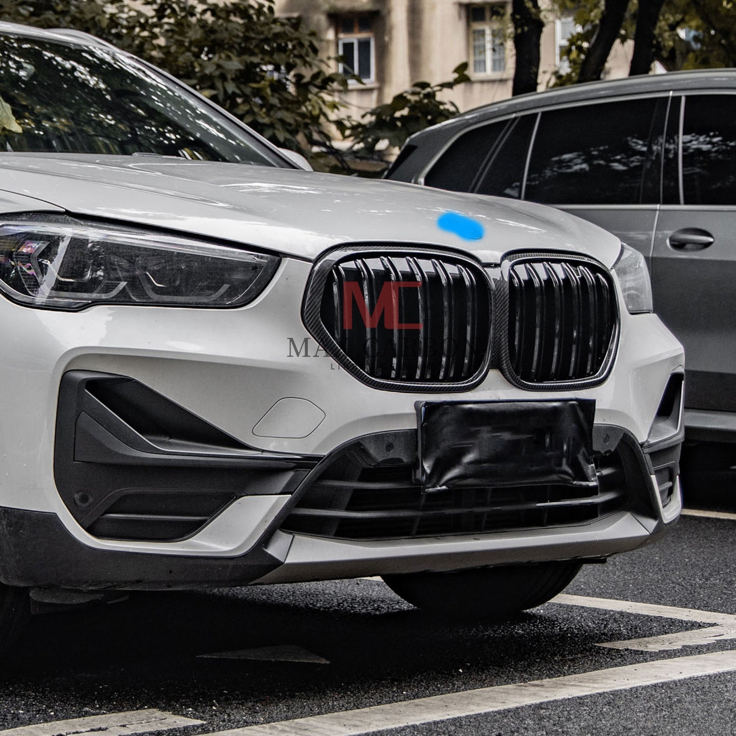 MC MAX CARBON Performance Ziergitter Kühlergrill Grill Ersatz für BMW X1 F48