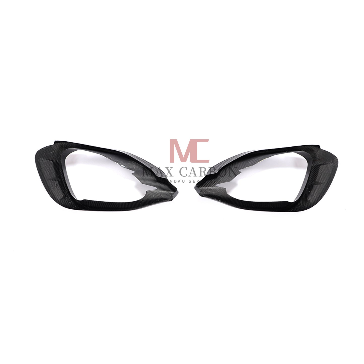MC DRY Carbon Front Bumper Fog Light Cover Splitter Canard for Mercedes Benz GLA Class GLA250 Sport Utility 4-Door GLA45 GLA35 H247