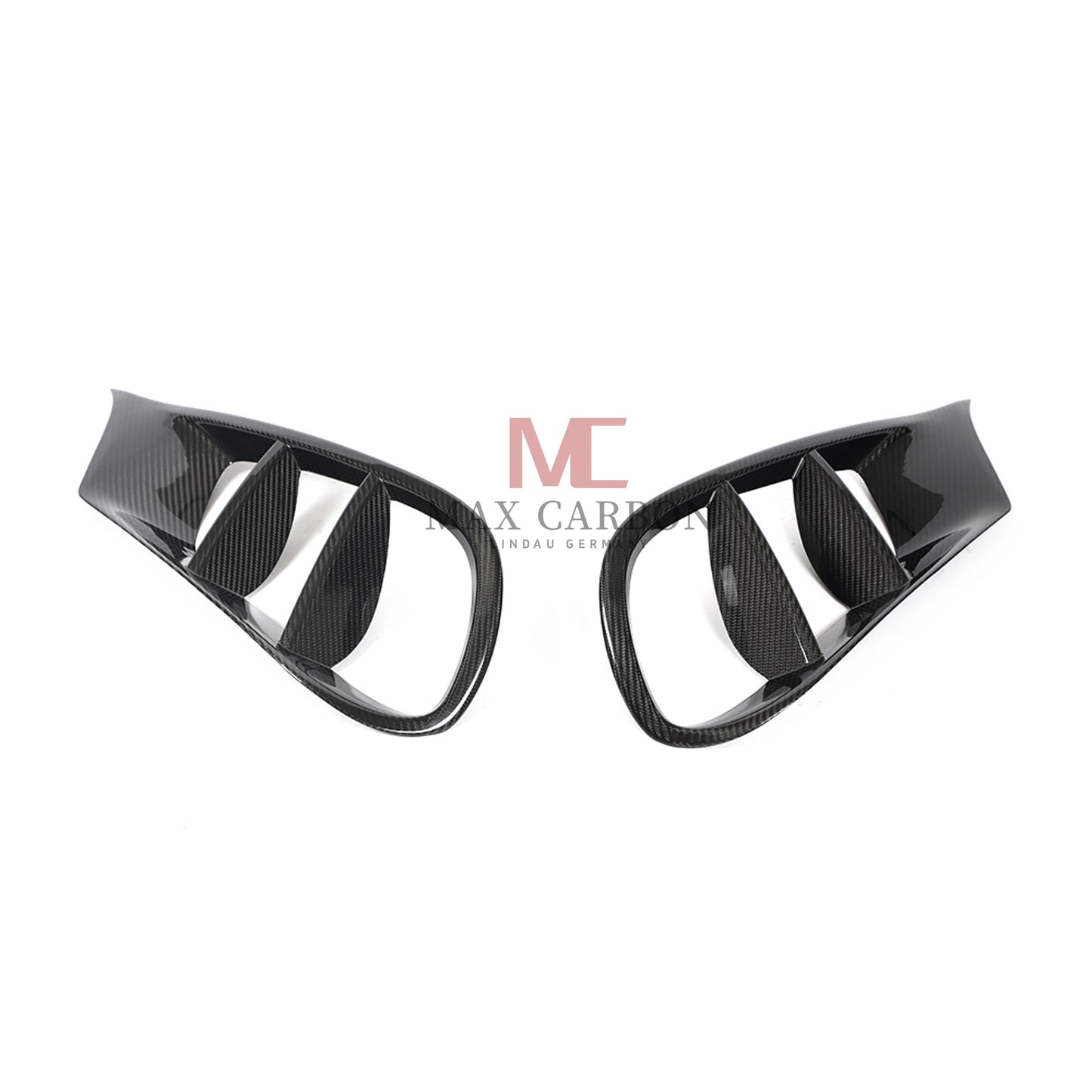 MC Performance für Mercedes Benz E Klasse W212 S212 Carbon Fiber Front Stoßstange Vent Zierleisten