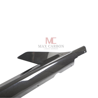 MC MAX CARBON DRY CARBON Performance side skirts flaps suitable for Audi R8 4S 