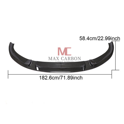 MAX CARBON Performance Large Front Lip Spoiler for BMW G14 G15 G16 M850i ​​840i 840d before LCI 