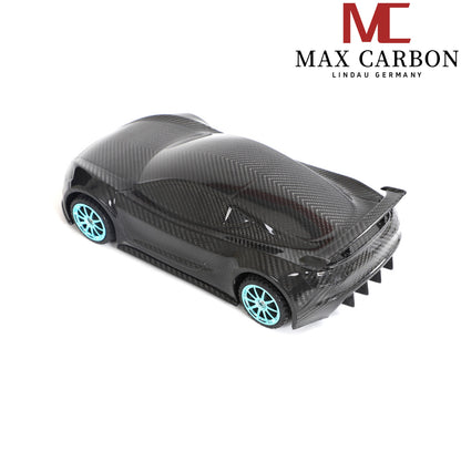 MAX CARBON Lifestyle Véritable carbone Forgé Carbone Hybride Modèle de voiture en carbone sec Préimprégné 1:18 Modèle de voiture de sport