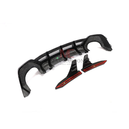 MAX CARBON Performance Heckdiffusor Diffusor Ersatz für Audi RS7 C8