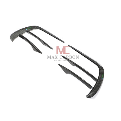 MC Performance 6 pièces Canards de pare-chocs avant en carbone pour Mercedes Benz classe E W213 S213 E300 E350 E400 E450