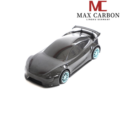 MAX CARBON Lifestyle Véritable carbone Forgé Carbone Hybride Modèle de voiture en carbone sec Préimprégné 1:18 Modèle de voiture de sport
