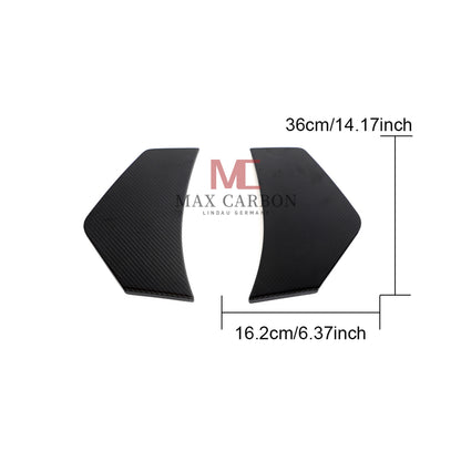 MC MAX CARBON Dry Carbon rear spoiler rear panels suitable for Audi R8 V10 4S 