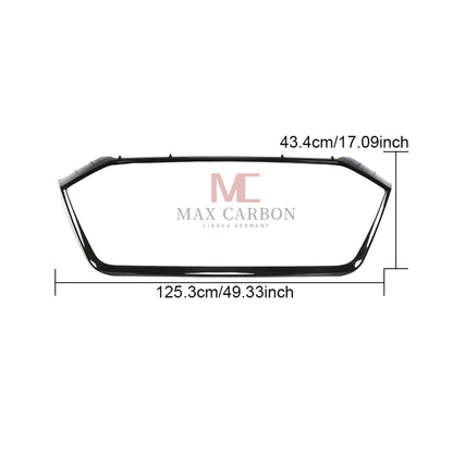 MC MAX CARBON Performance Front Grille Grill Einsatz Trim Abdeckung Für Audi RS6 C8