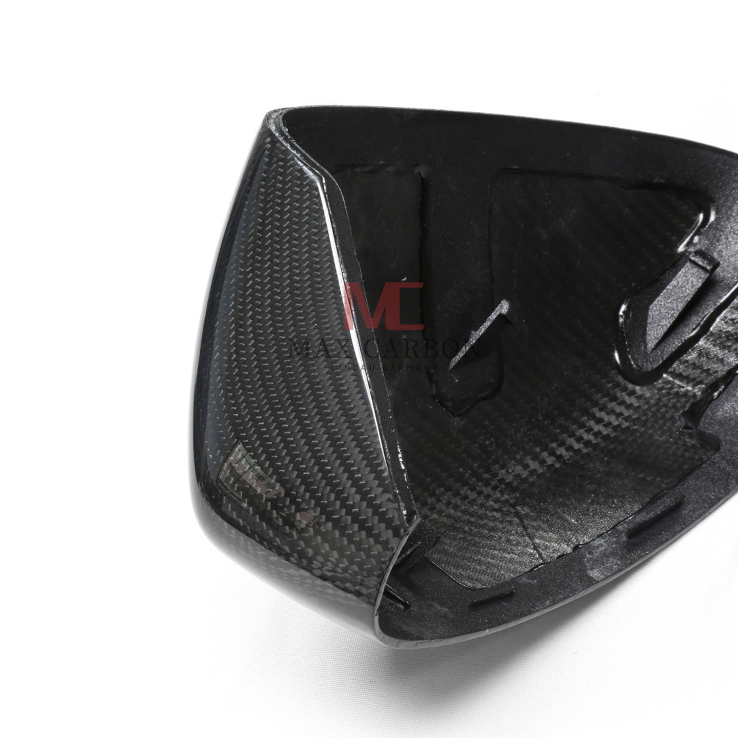 MC MAX CARBON Performance replacement mirror caps for Maserati Levante M161 GT GTS Trofeo Modena 