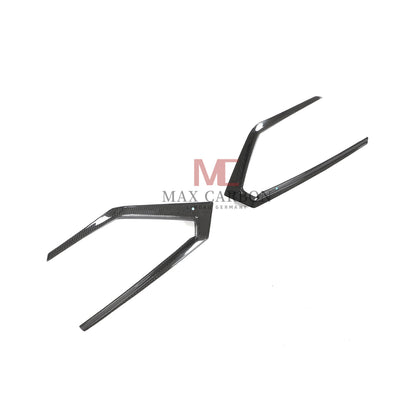Bandes d'aération de pare-chocs arrière MC MAX CARBON Performance pour Lamborghini Urus Sport Utility 2018 à 2021 