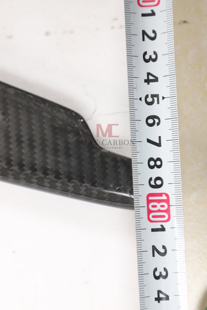 MC MAX CARBON DRY CARBON Performance Frontlippe Lip passend für Audi R8 4S vor Facelift