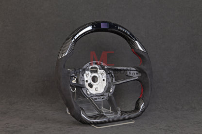 Volant Intelligent MC MAX CARBON Performance Carbone Sec LED Sport pour Audi R8 4S