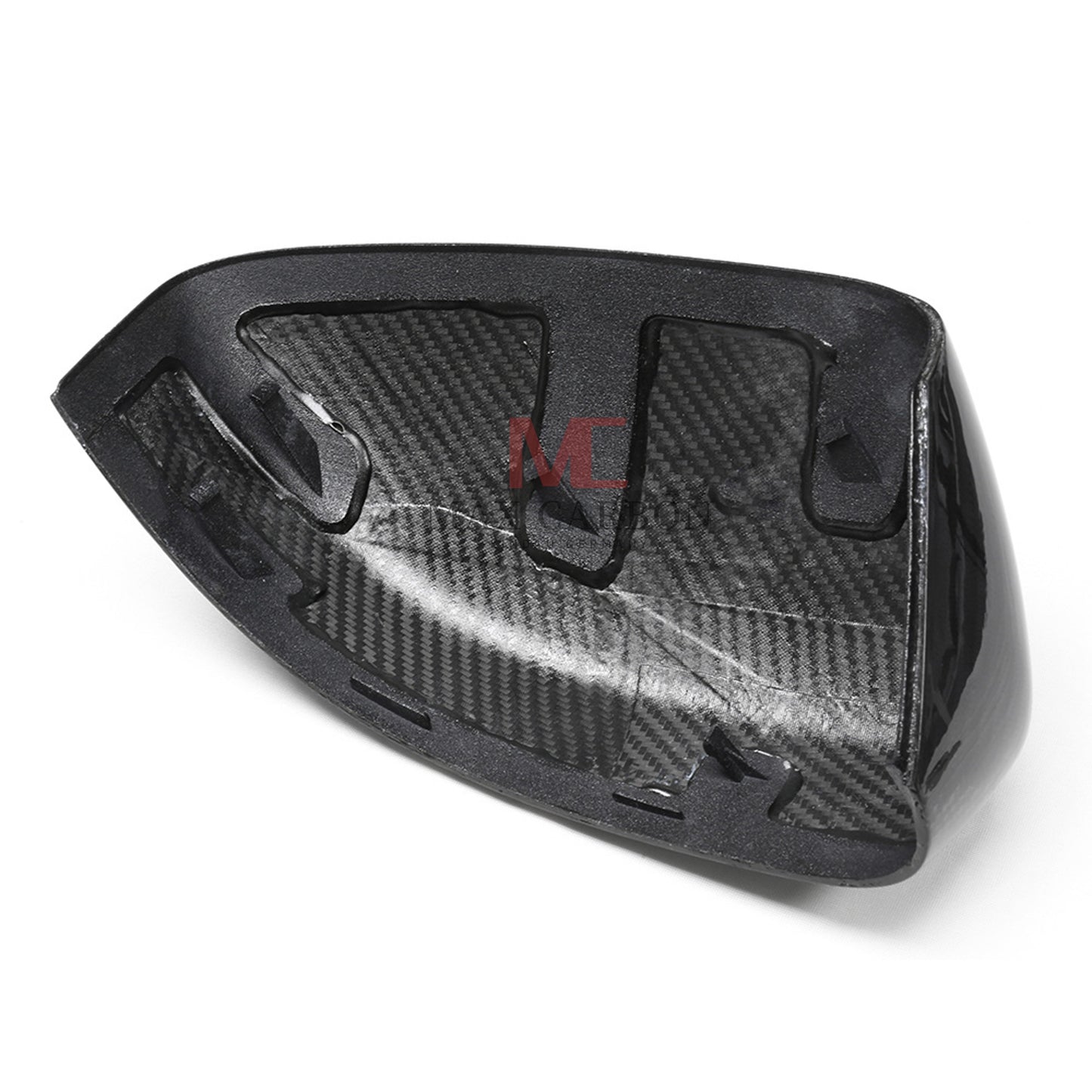 MC MAX CARBON Performance replacement mirror caps for Maserati Levante M161 GT GTS Trofeo Modena 