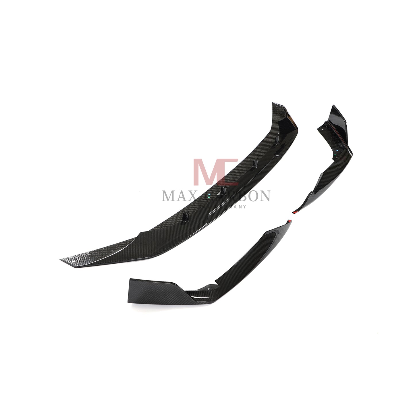 Lèvre avant de spoiler avant MC MAX CARBON Performance DRY CARBON pour Audi RS6 C8 