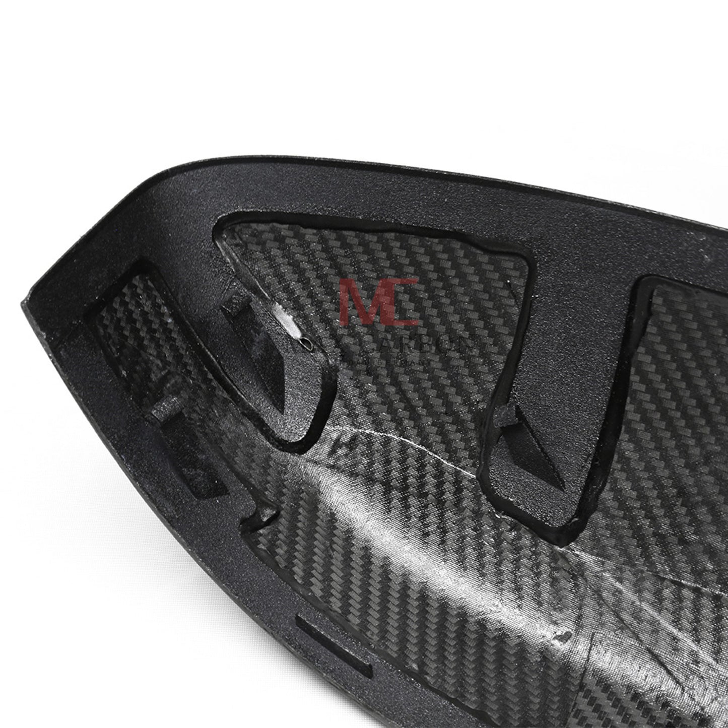 MC MAX CARBON Performance replacement mirror caps for Maserati Levante M161 GT GTS Trofeo Modena 
