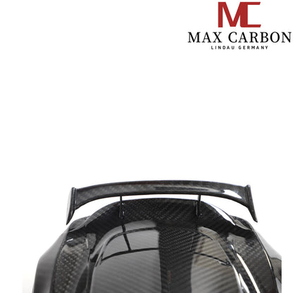 MAX CARBON Lifestyle Véritable carbone Forgé Carbone Hybride Modèle de voiture en carbone sec Préimprégné 1:18 Modèle de voiture de sport