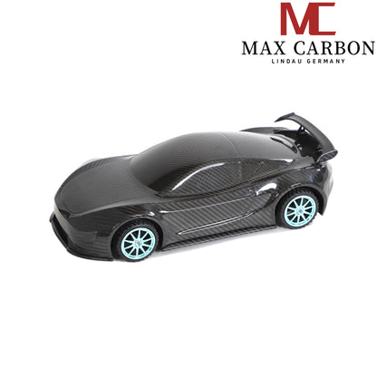 MAX CARBON Lifestyle Véritable carbone Forgé Carbone Hybride Modèle de voiture en carbone sec Préimprégné 1:18 Modèle de voiture de sport