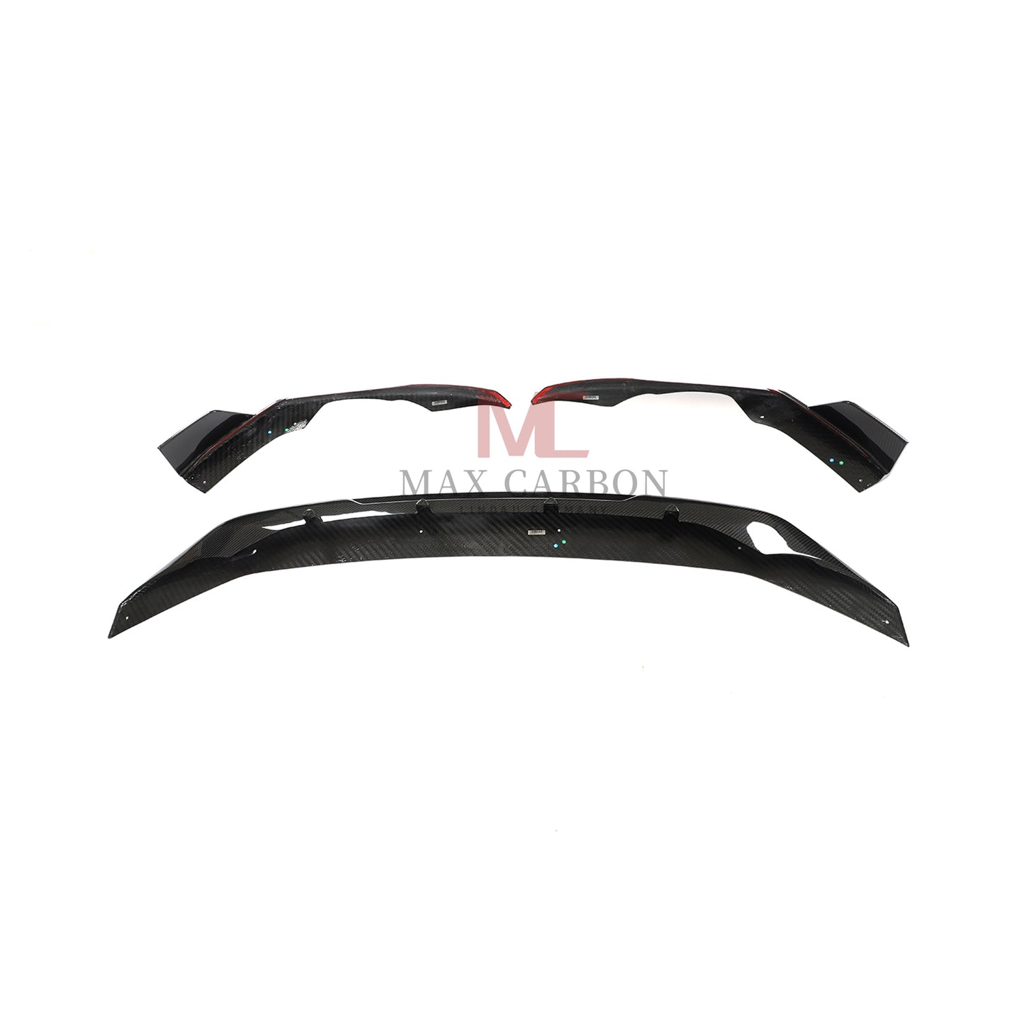 Lèvre avant de spoiler avant MC MAX CARBON Performance DRY CARBON pour Audi RS6 C8 