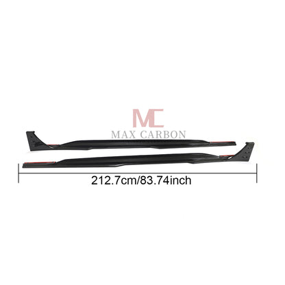 MC MAX CARBON Performance DRY CARBON Seitenschweller Seiten Flaps für Audi RS6 C8