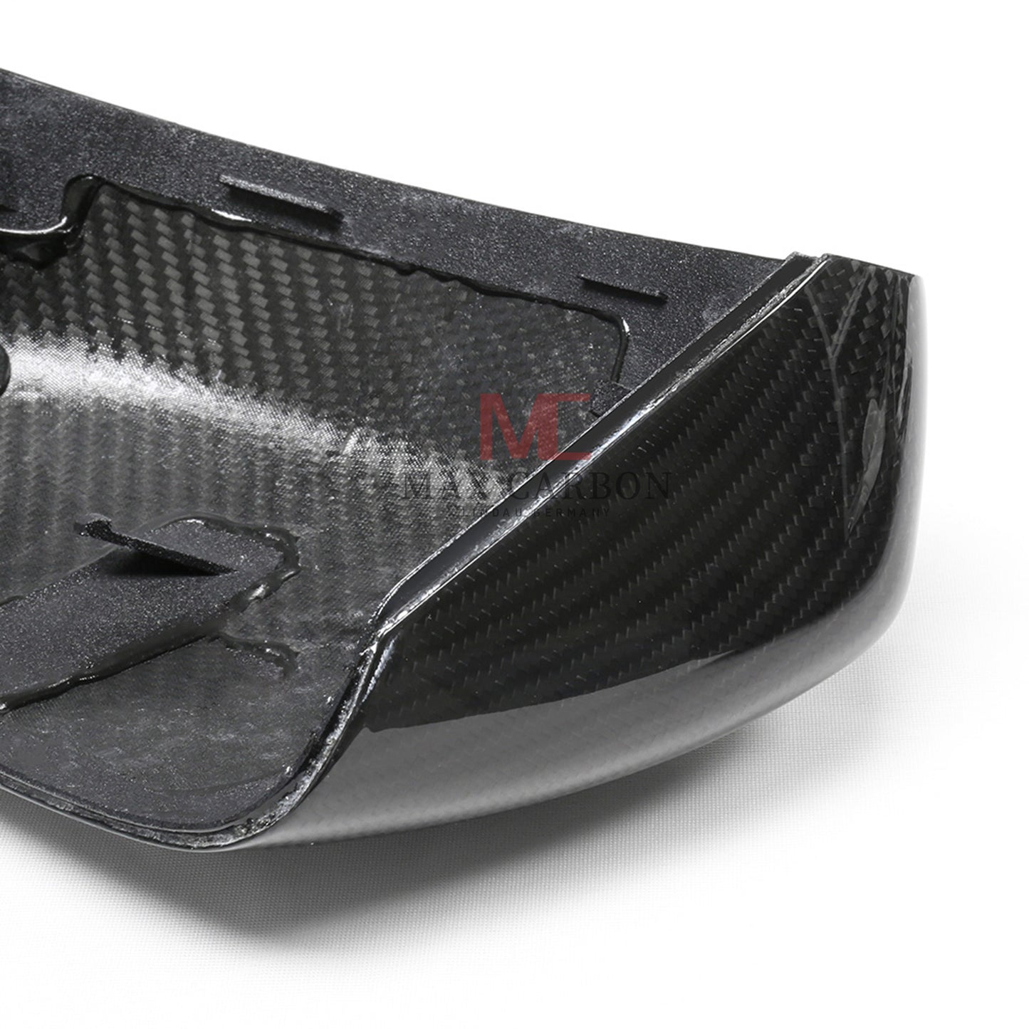 MC MAX CARBON Performance replacement mirror caps for Maserati Levante M161 GT GTS Trofeo Modena 