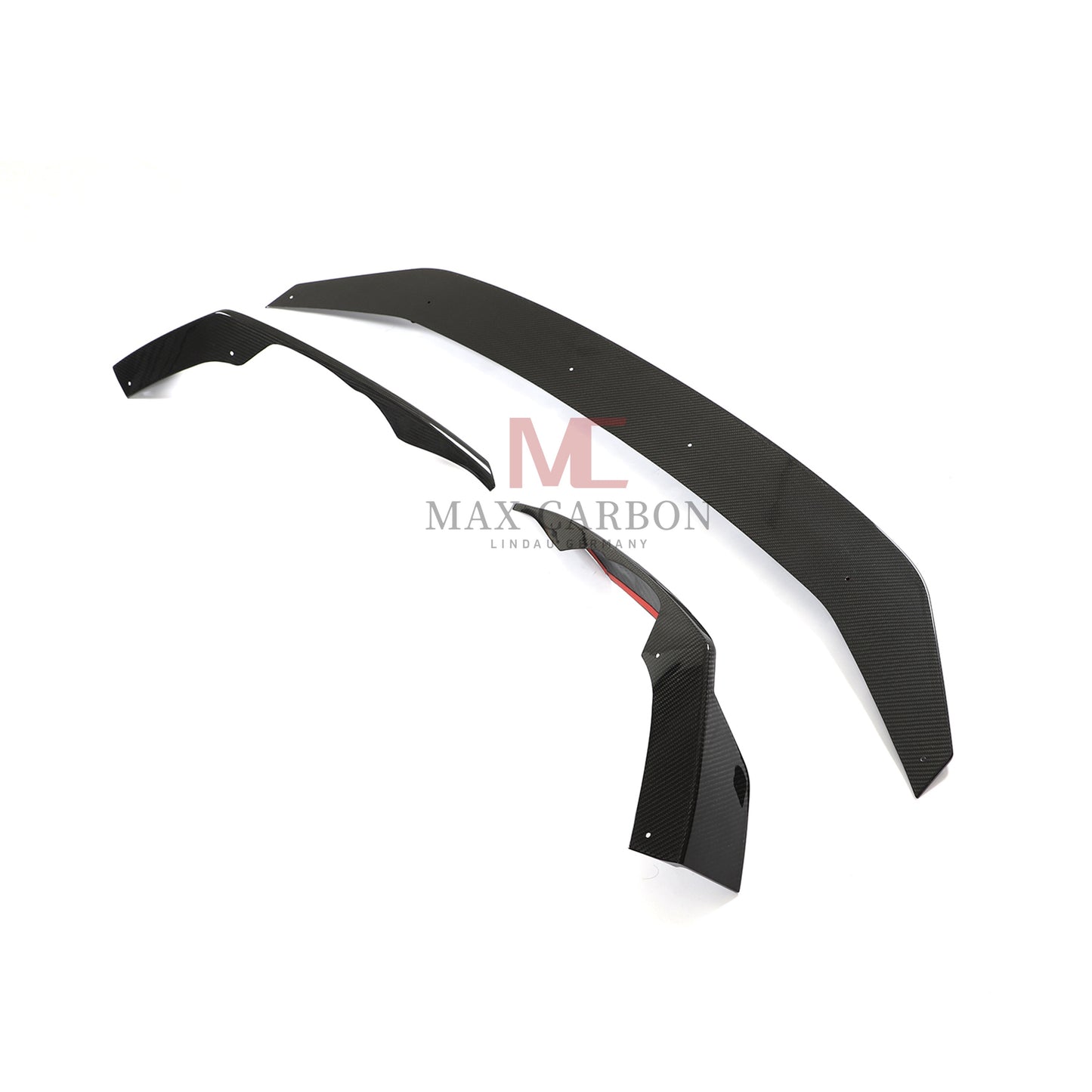 Lèvre avant de spoiler avant MC MAX CARBON Performance DRY CARBON pour Audi RS6 C8 