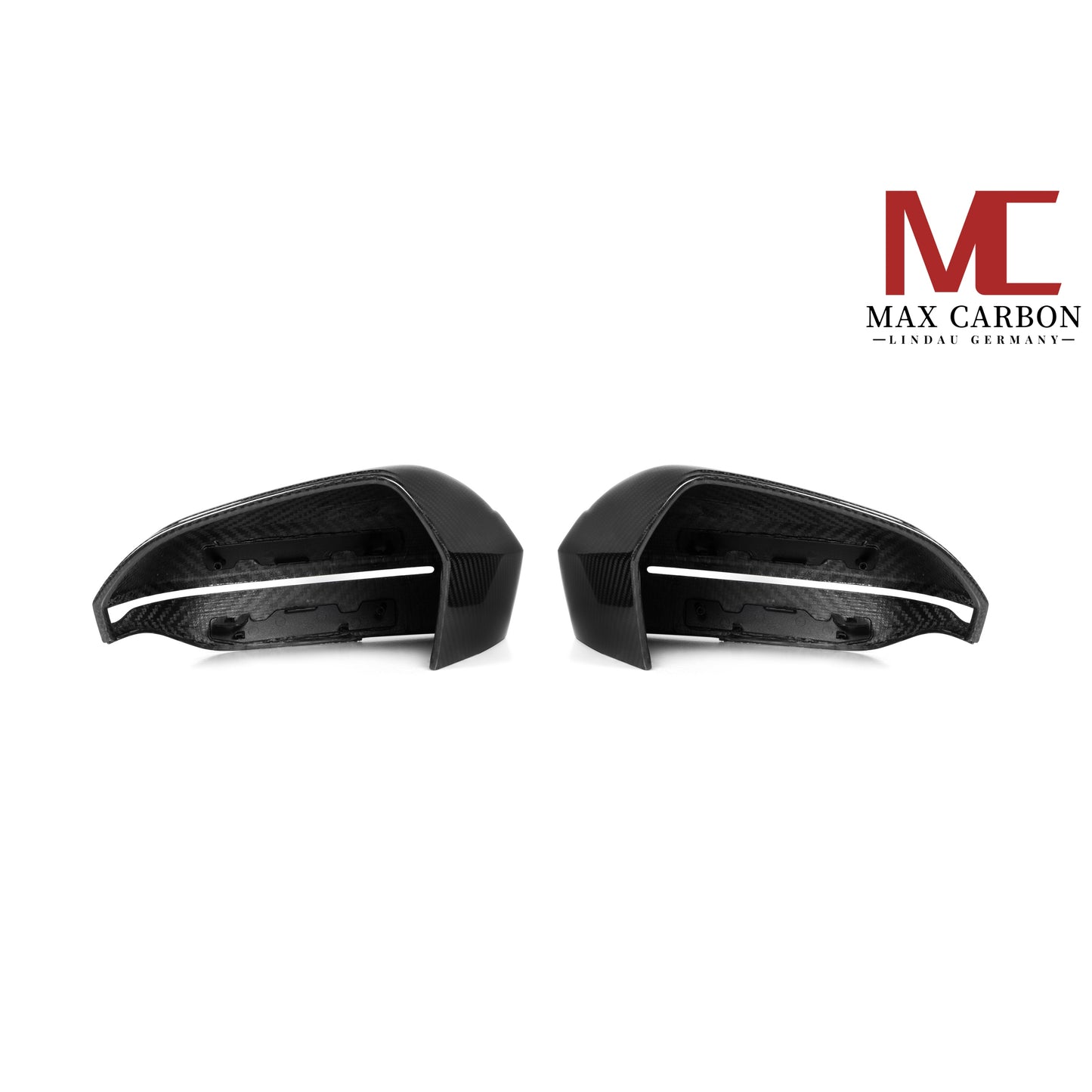 MAX CARBON Dry Carbon Spiegelkappen Standard Ersatz passend für BMW 5er G60 G61 7er G70 M5 G90 G99