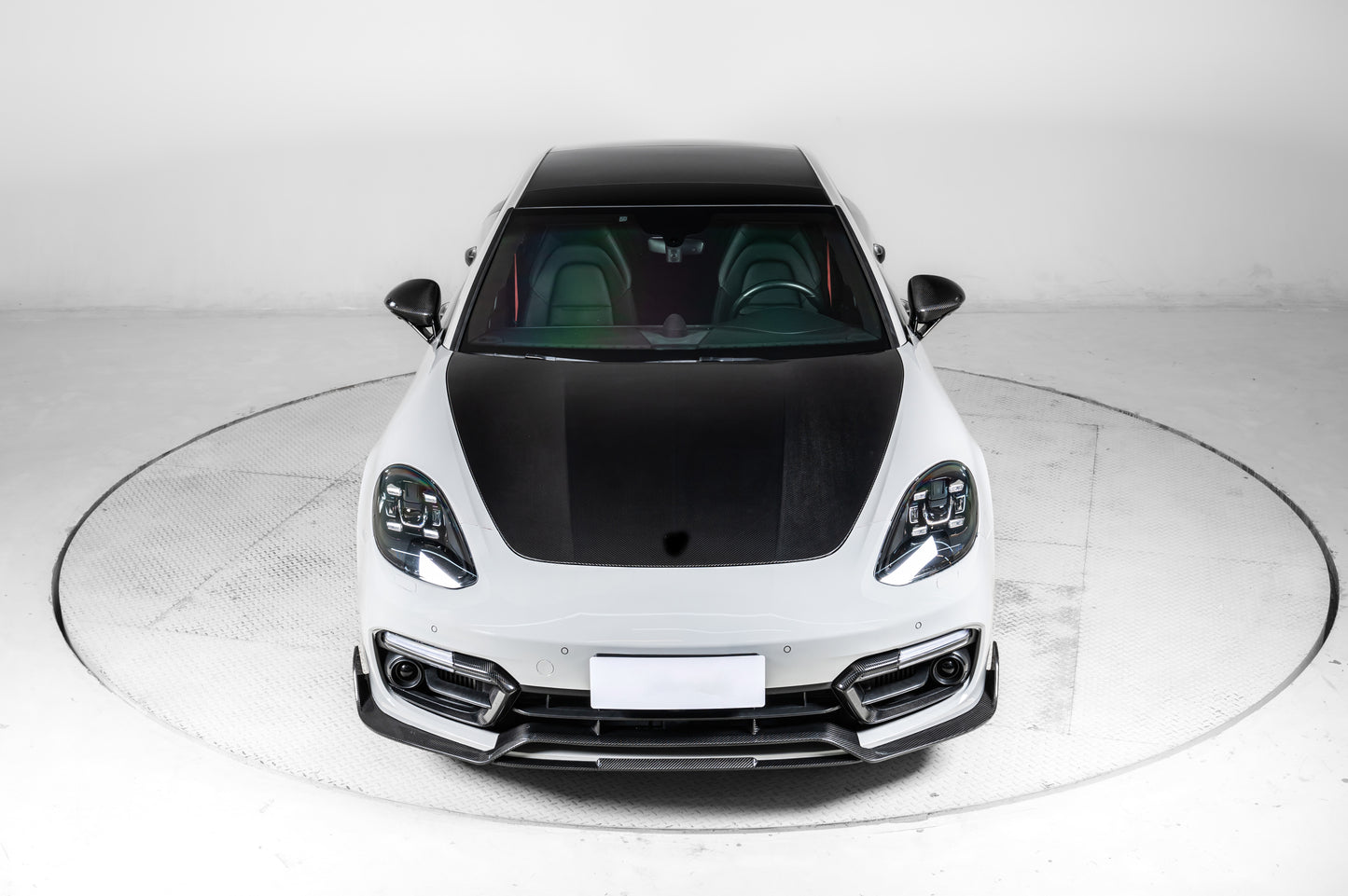 Becquet avant MAX CARBON DRY CARBON adapté à Porsche Panamera 971 971.1 971.2 GTS