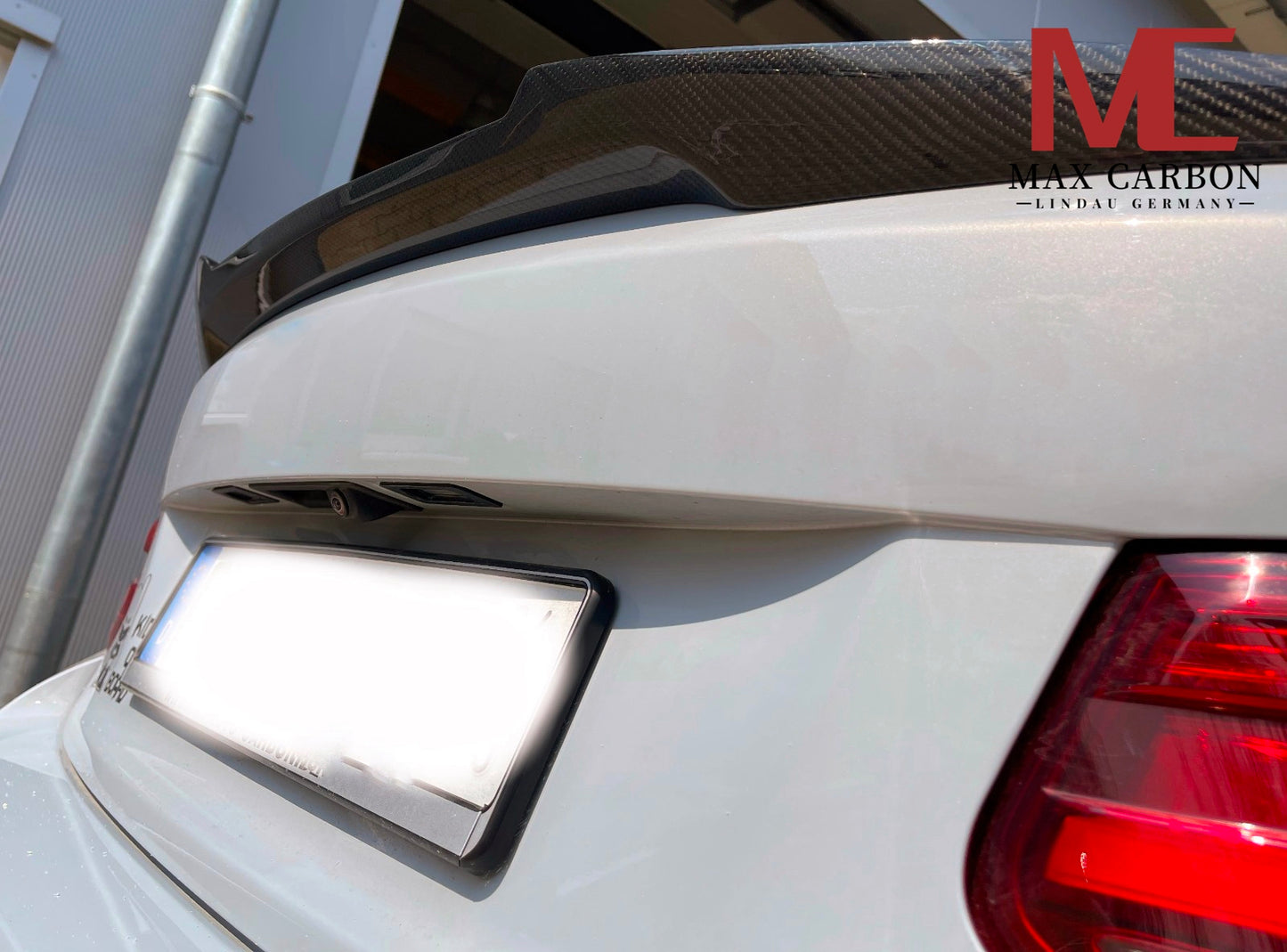MAX CARBON DRY CARBON Abrisskannte Heckspoiler Hecklippe Spoiler für BMW F22 F87 M2 CS Coupè