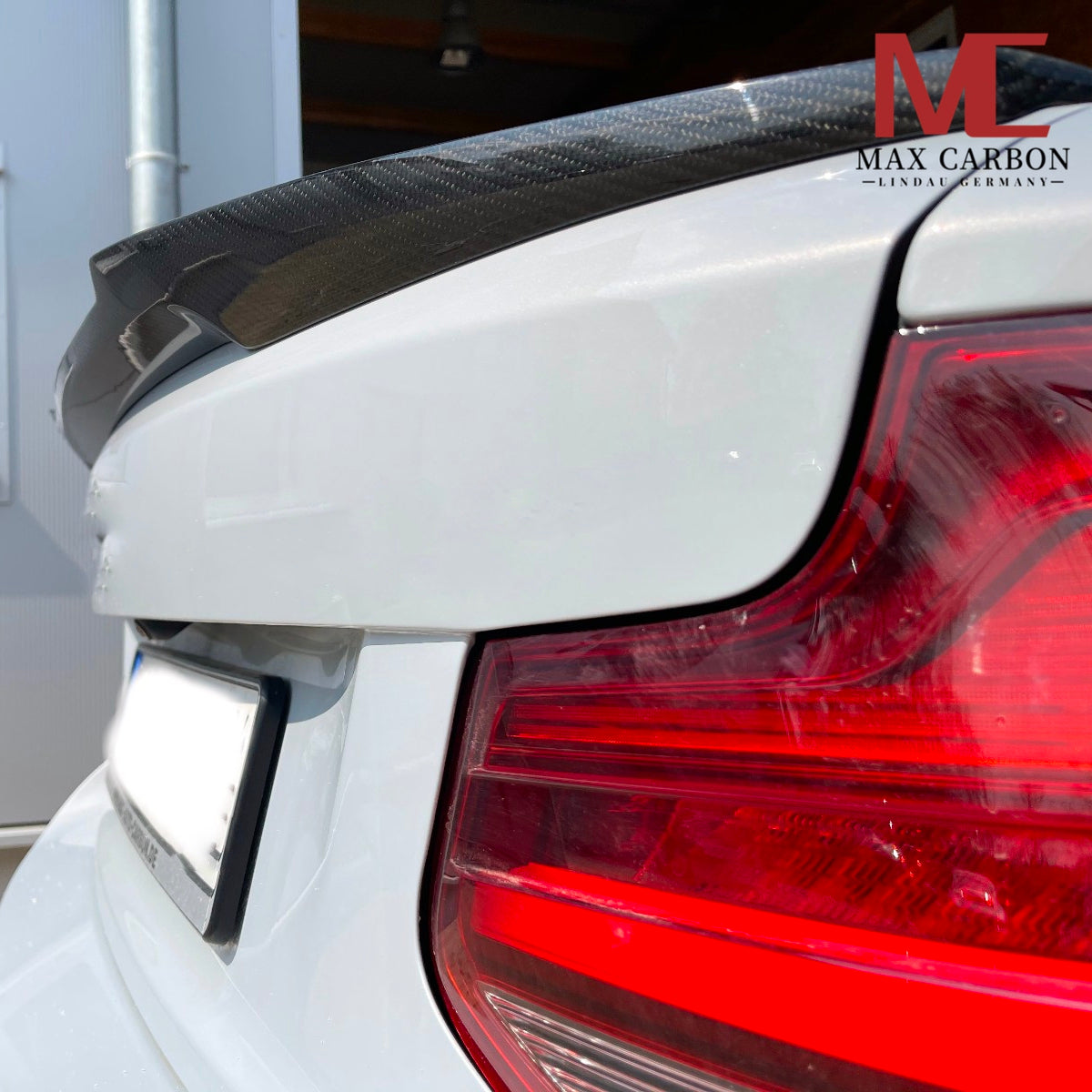 MAX CARBON DRY CARBON Abrisskannte Heckspoiler Hecklippe Spoiler für BMW F22 F87 M2 CS Coupè