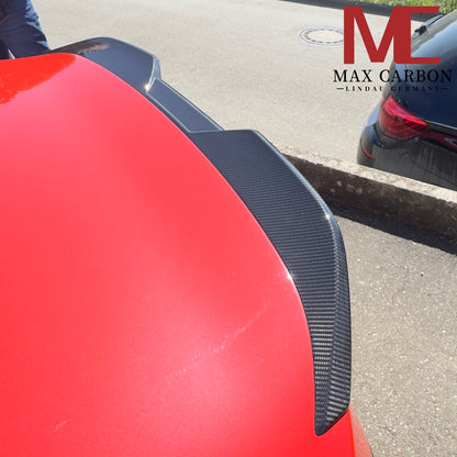 MAX CARBON Performance Aileron arrière en carbone sec sur mesure pour BMW G87 M2 G42 M240i 