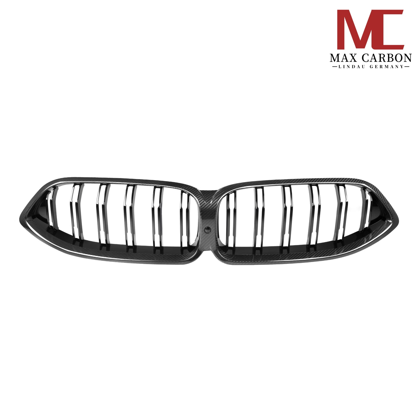 MAX CARBON Dry Carbon Kühlergrill Ziergitter Grill Ersatz für BMW M8 F91 F92 F93 vor LCI