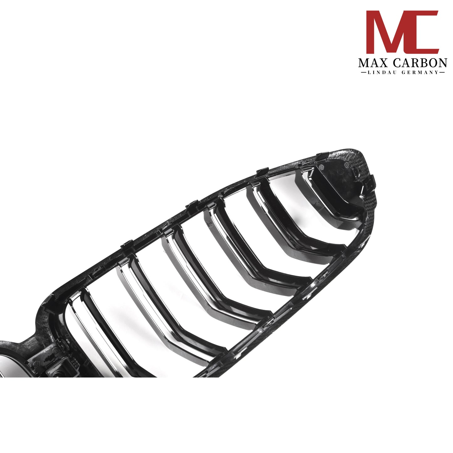 MAX CARBON Dry Carbon Kühlergrill Ziergitter Grill Ersatz für BMW M8 F91 F92 F93 vor LCI