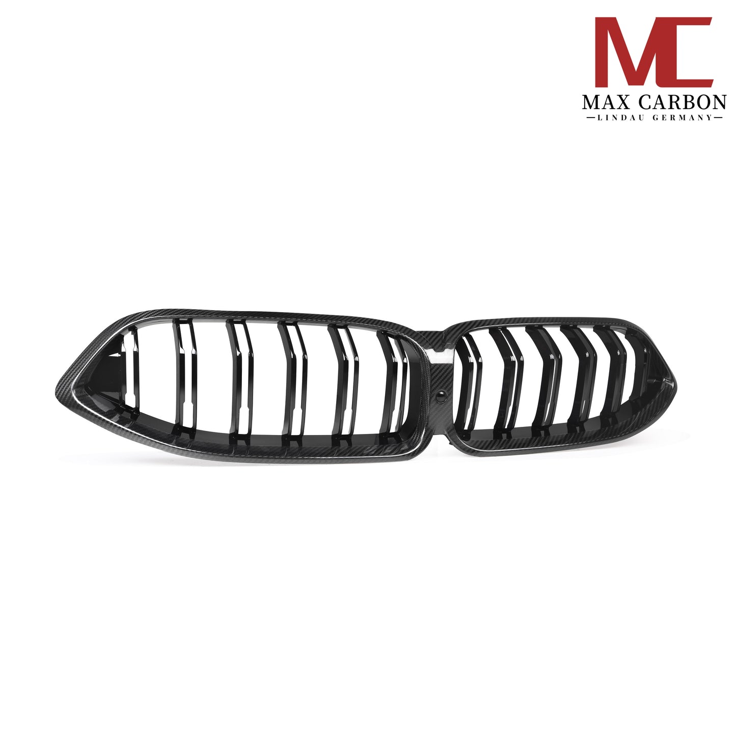 MAX CARBON Dry Carbon Kühlergrill Ziergitter Grill Ersatz für BMW M8 F91 F92 F93 vor LCI