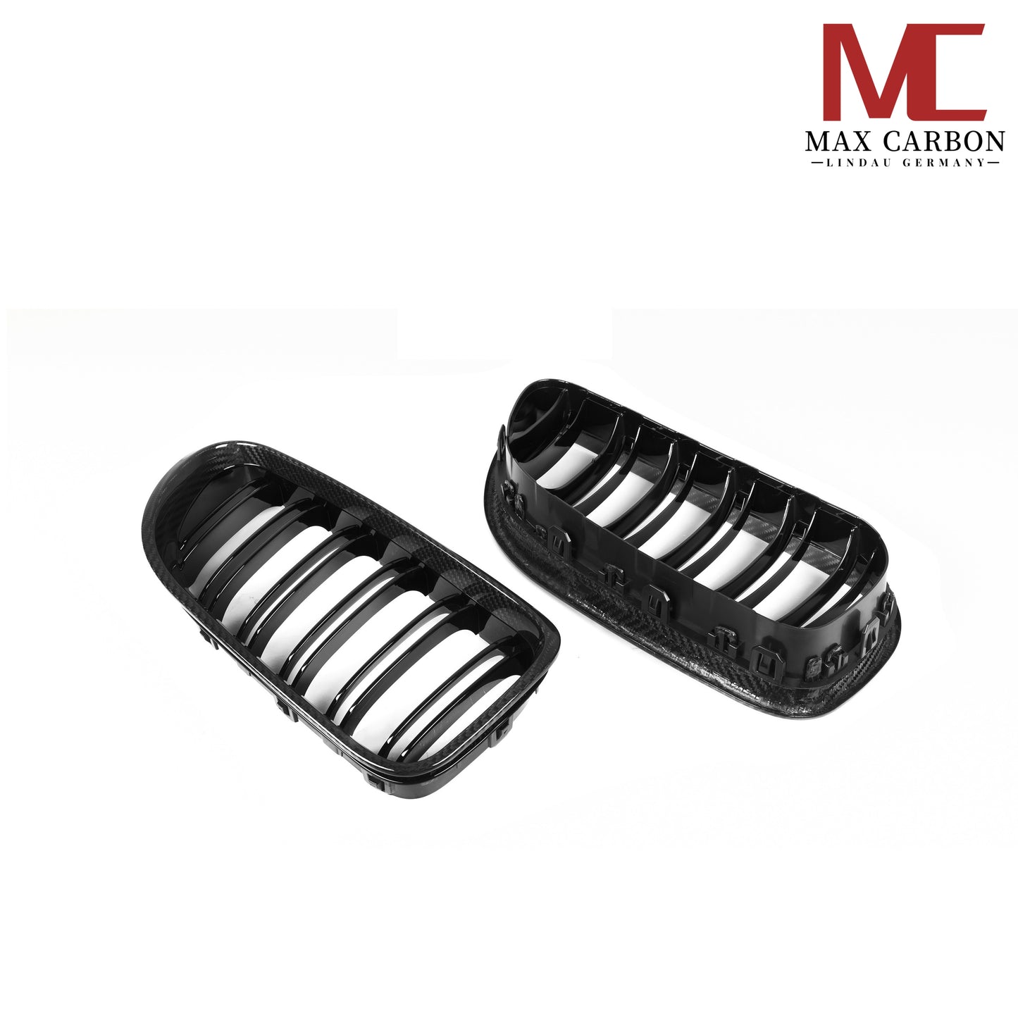 MAX CARBON Performance Ziergitter Kühlergrill Ersatz für BMW M3 E92 E93 E90